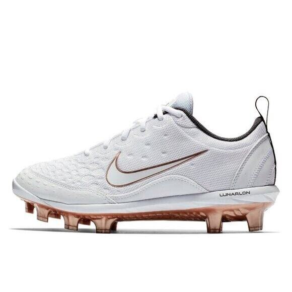 Nike Lunar Hyperdiamond 2 Pro Softball Shoes Womens Size 7 Lace Up Cleats NEW - Picture 1 of 12